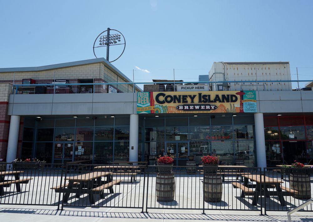 Exterior of the Coney Island Brewery