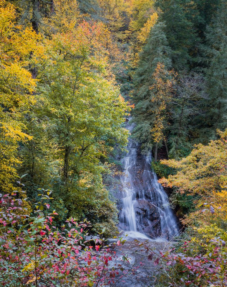 The waters of Connestee Falls