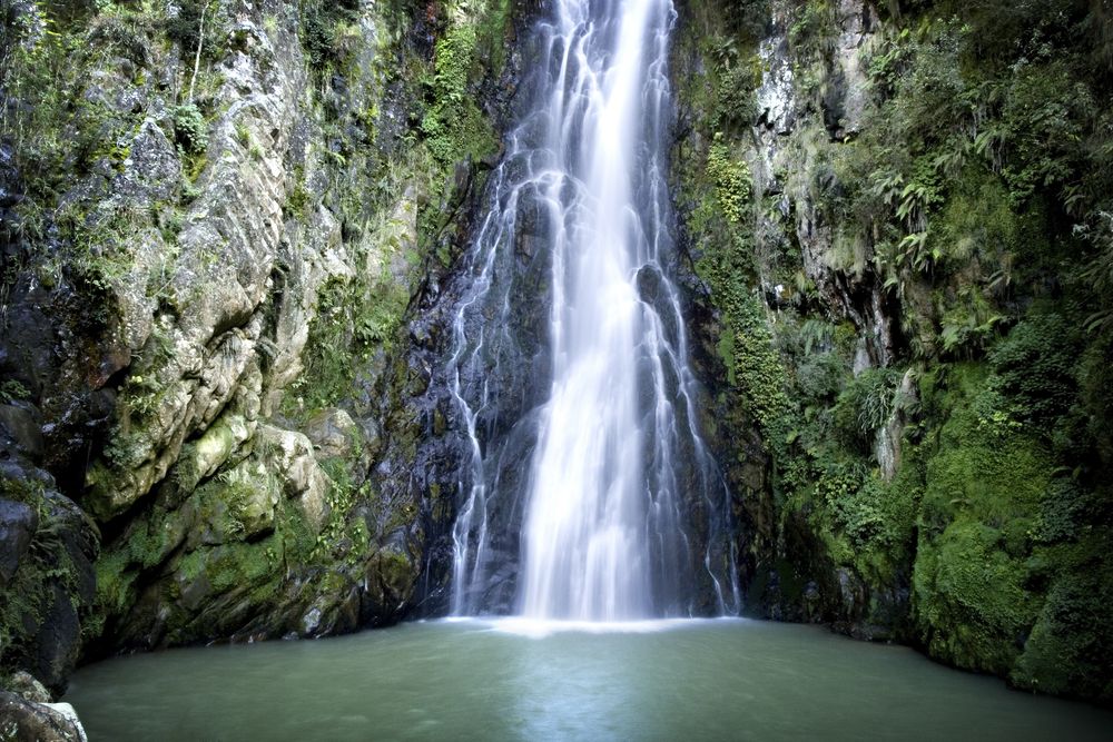 Aguas Blanac Waterfall at Constanza