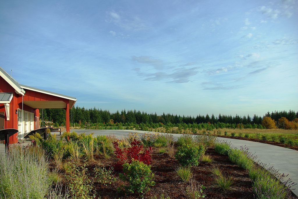 Nature centre at Cooper Mountain Nature Park