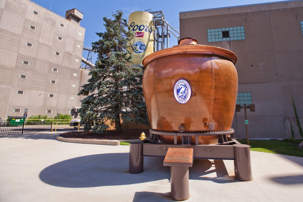 Exterior view of Coors Brewery