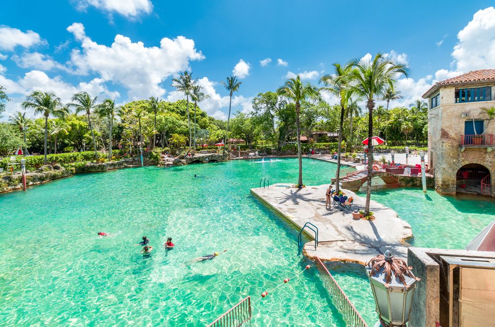 The waters of Venetian Pool