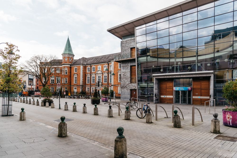Street view of Cork opera house