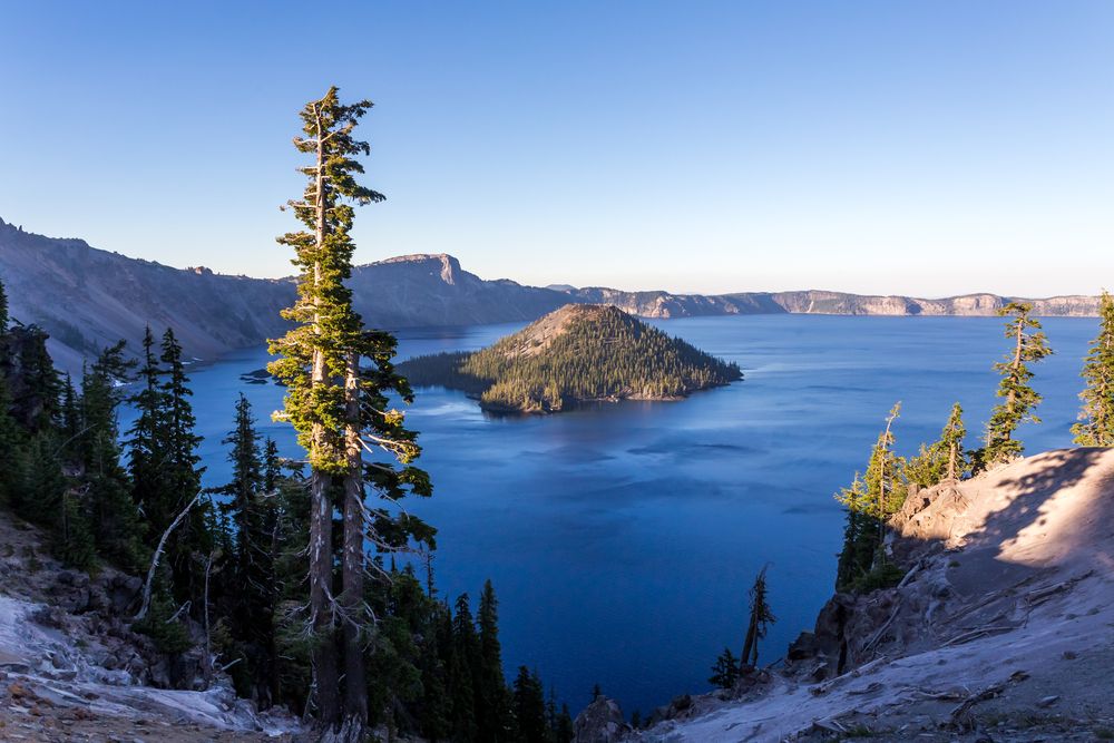 Waters of Crater Lake National Park, Oregon