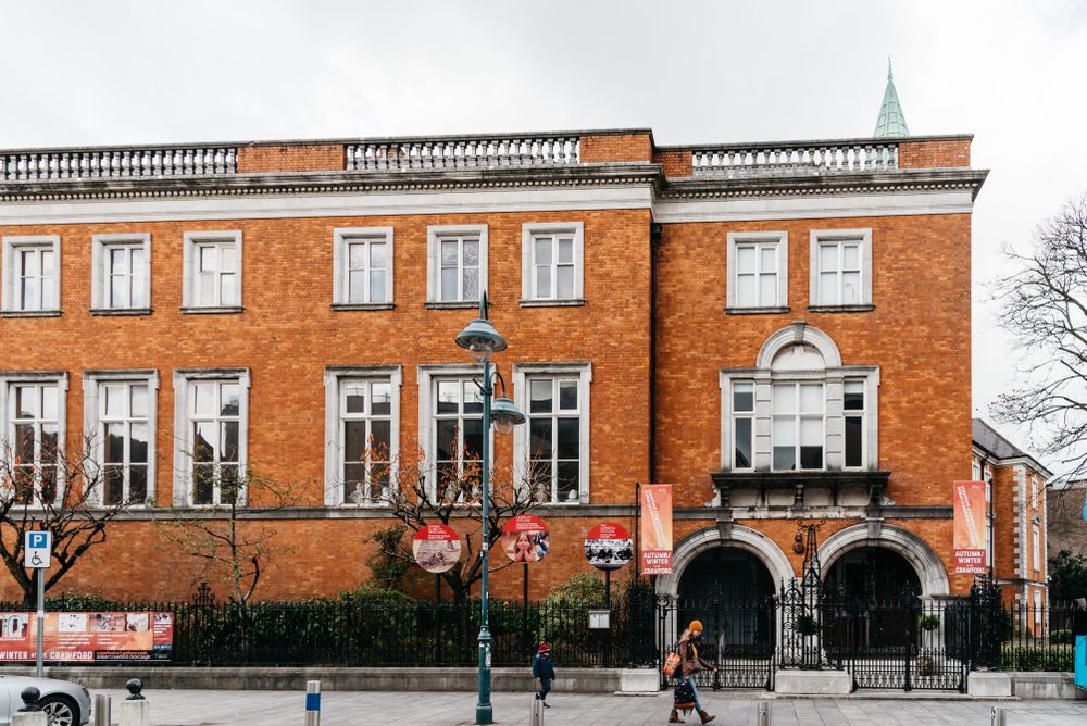 Exterior of Crawford art gallery