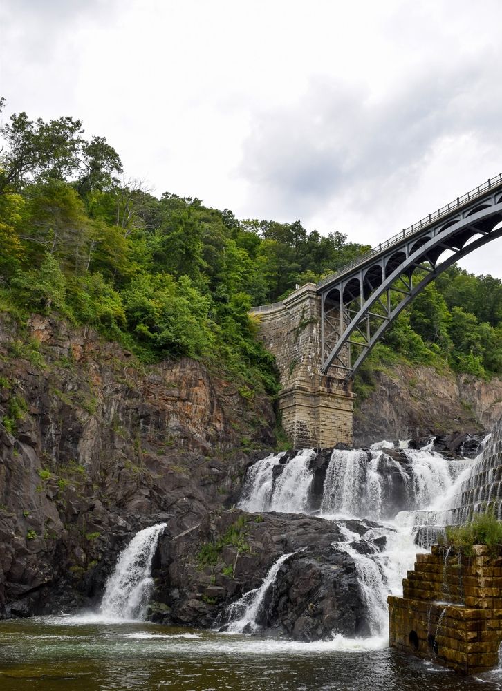 Beautiful view of the Croton Gorge Park