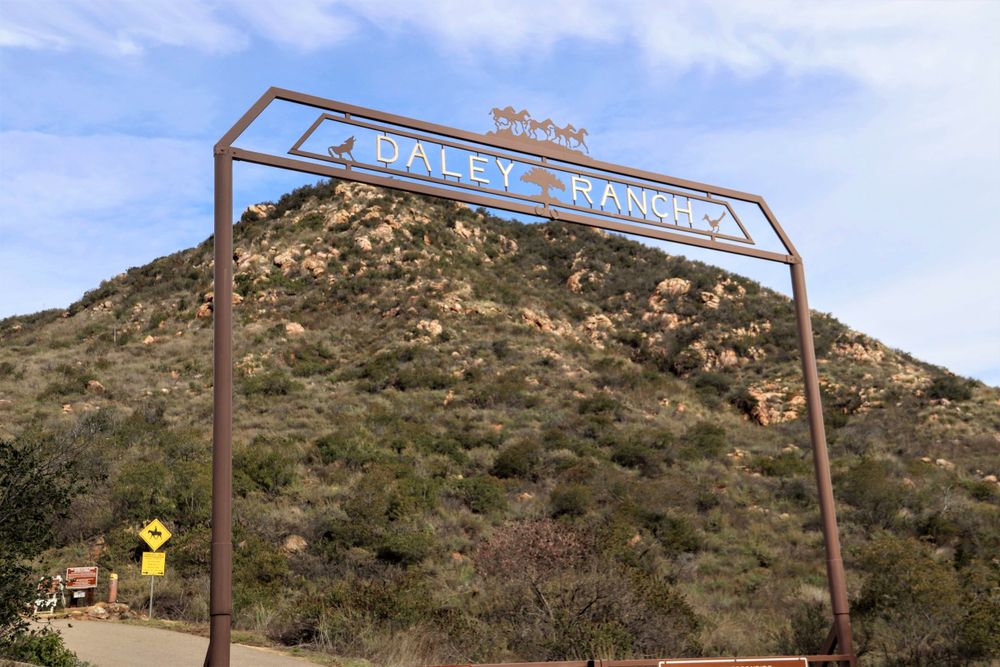 Signage at Daley Ranch