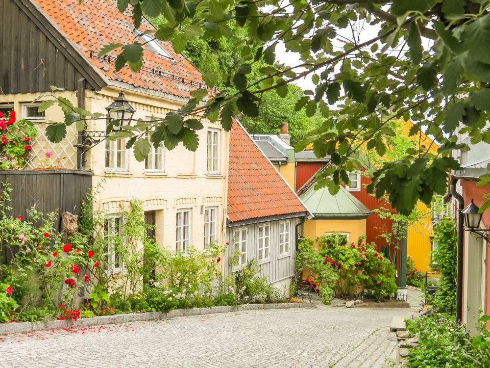 Damstredet and Telthusbakken