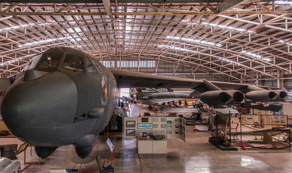 Closer view of ann aircraft at Darwin Aviation Museum