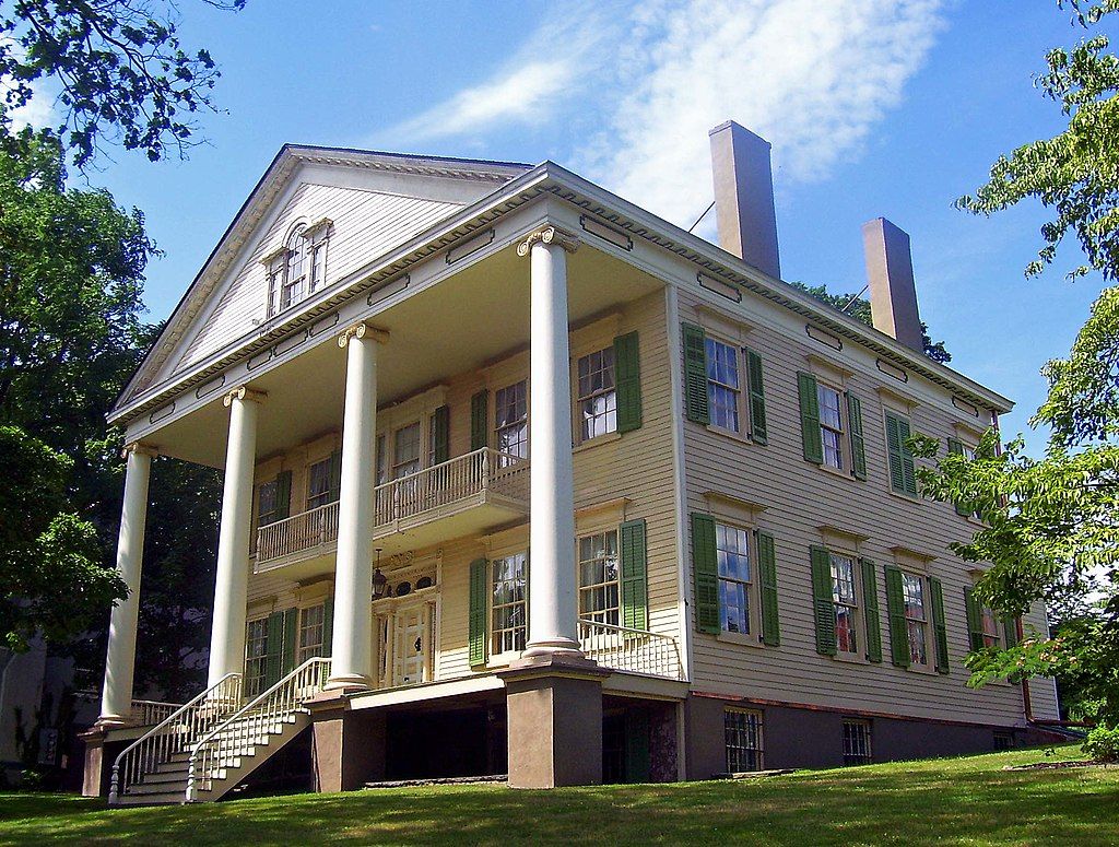 View of the Historic Captain David Crawford House