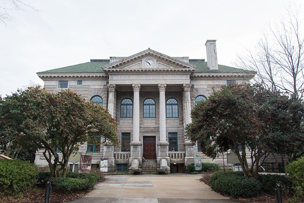 Exterior view of the DeKalb History Center Museum