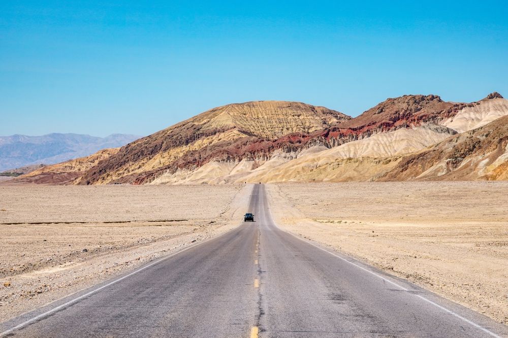 Road at Death Valley National Park, California