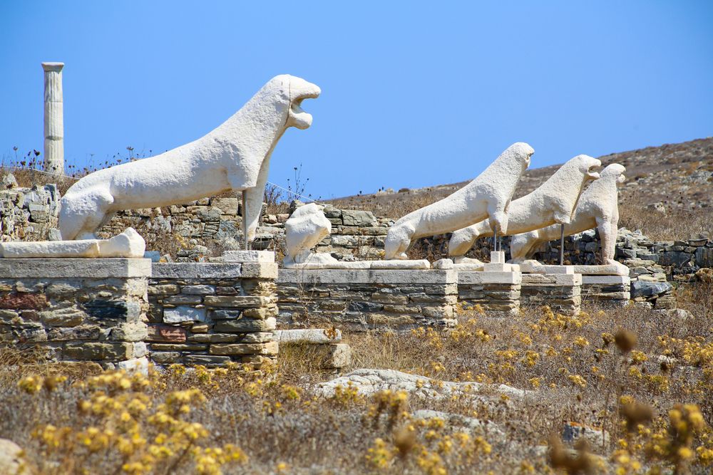 Ruins in Delos
