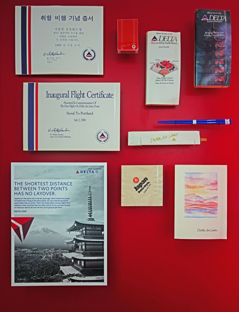 Exhibits at Delta Flight Museum