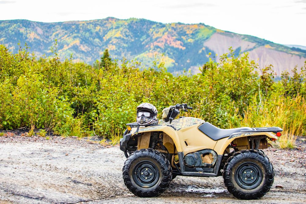 An ATV at Denali
