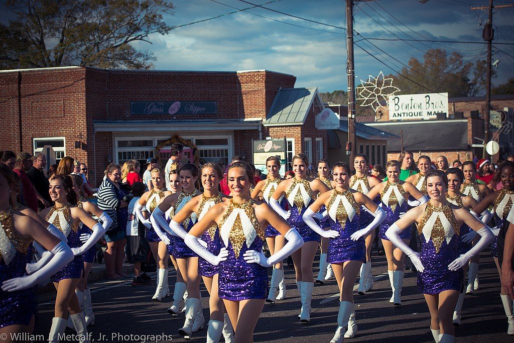 Christmas celebration at Denham Springs Antique Village