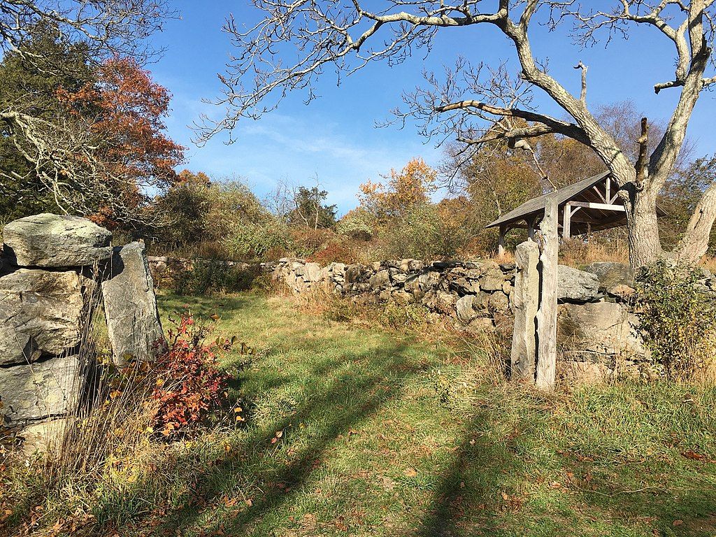 Landscape of Denison Pequotsepos Nature Center