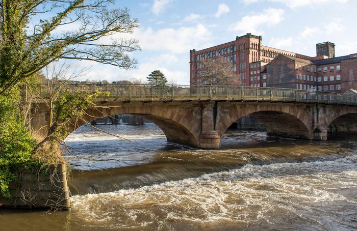 Bridge at Derwent Valley Mills
