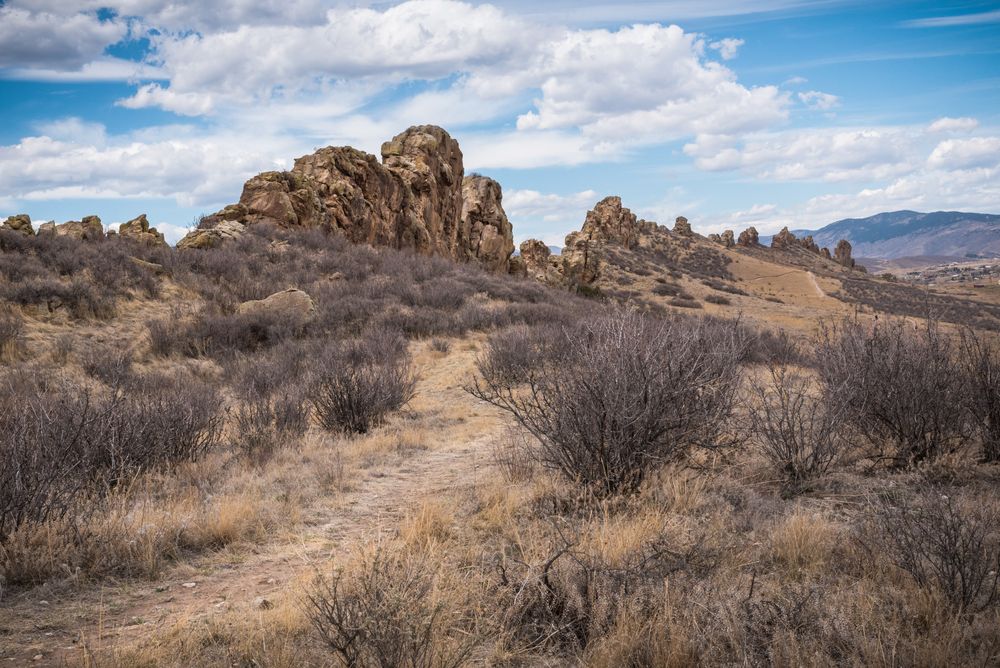 Landscape of Devil’s Backbone Nature Trail