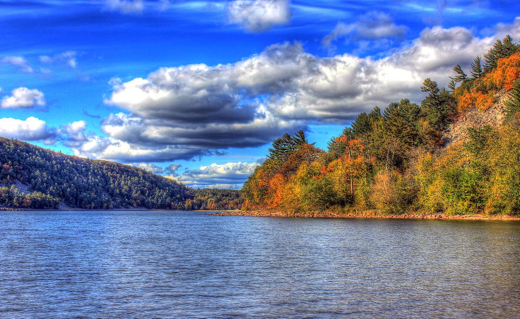 Scenic view of Devil’s Lake State Park