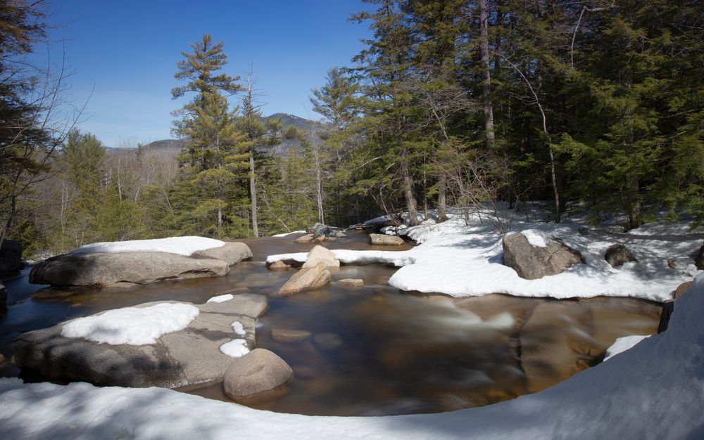 Diana’s Baths during snow