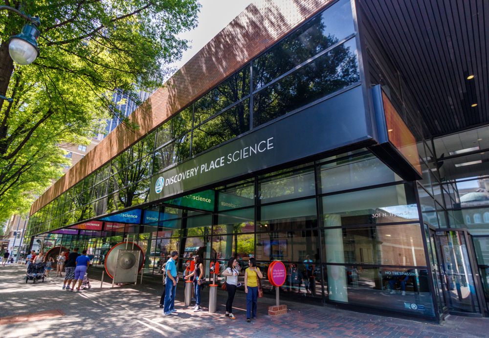 Exterior view of the Discovery Place Science