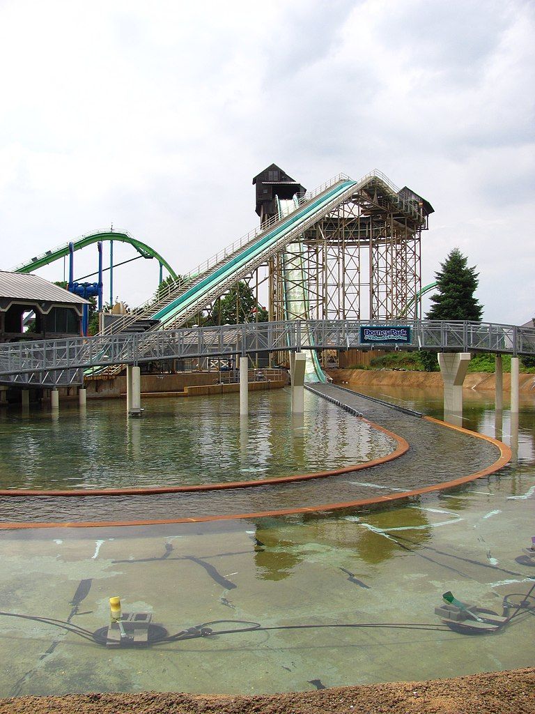 Water ride at Dorney Park and Wildwater Kingdom