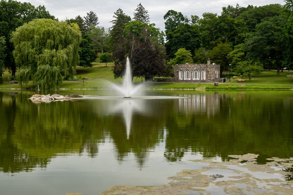 Fountain at Downing Park