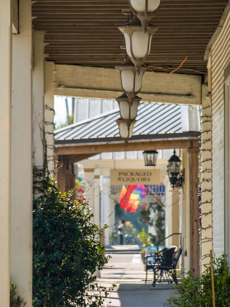 Sidewalk at Downtown Apalachicola