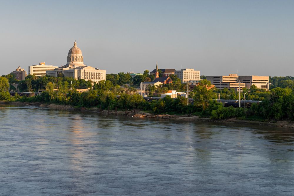 View of Jefferson City's Downtown
