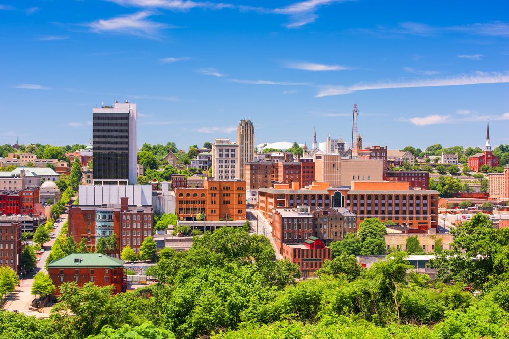 Skyline of Downtown Lynchburg