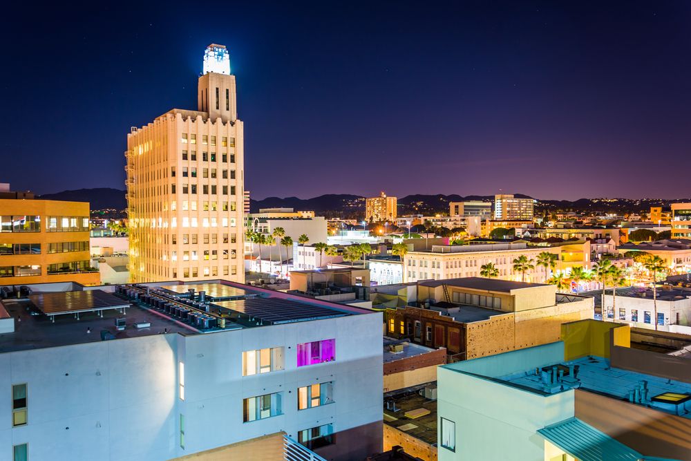 Buildings at Downtown Santa Monica