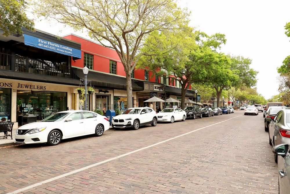 Downtown in Winter Park