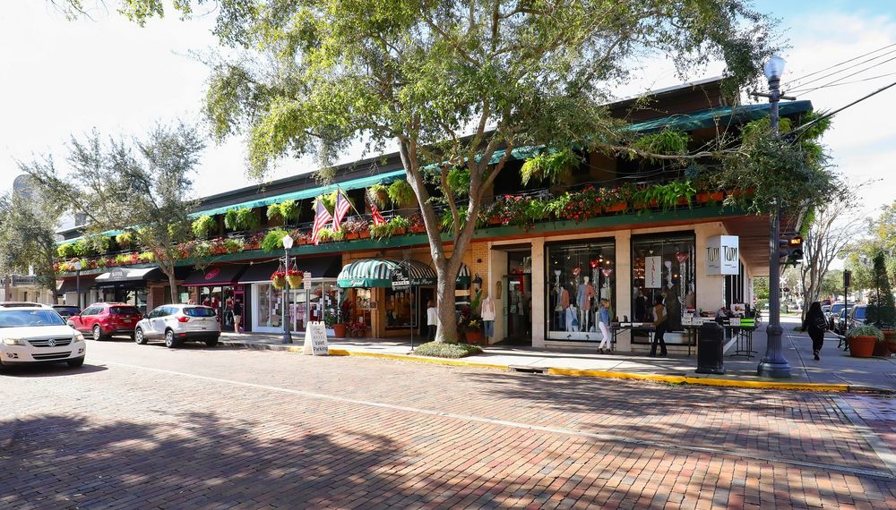 Downtown in Winter Park