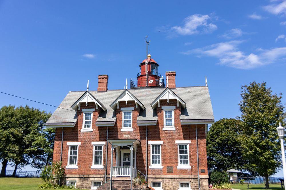 Facade of Dunkirk Lighthouse