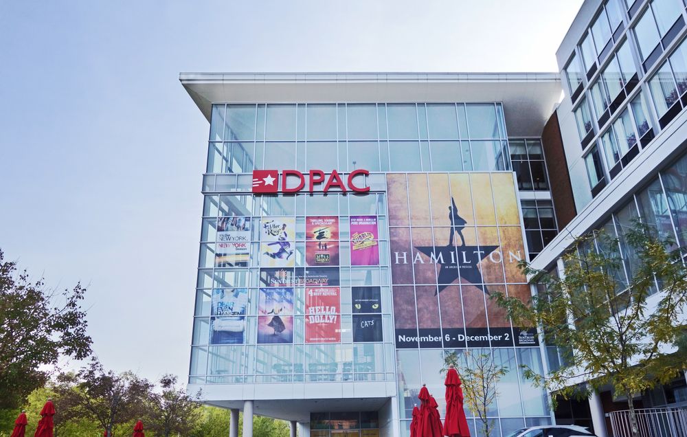 Exterior of Durham Performing Arts Center