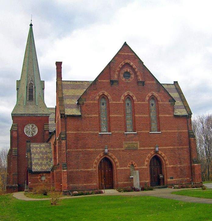 Exterior of the Dutch Reformed Church of Beacon