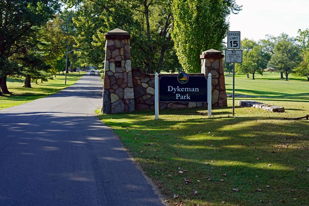 Entrance to Dykeman Park Golf Course