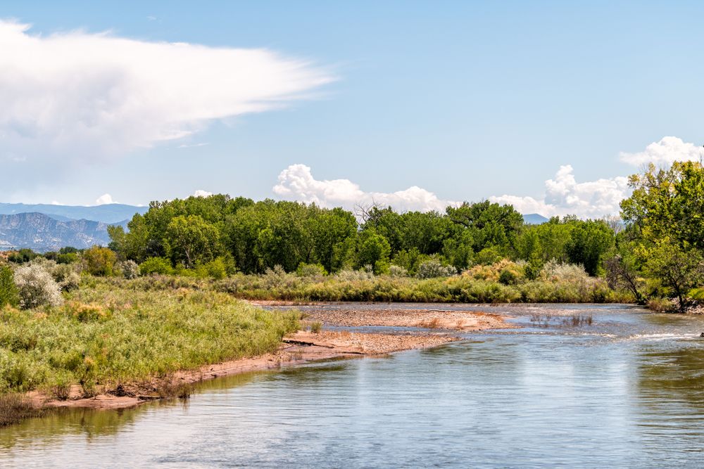 The waters of Eagle River