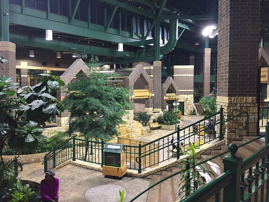 Interior view of the Edinborough Park