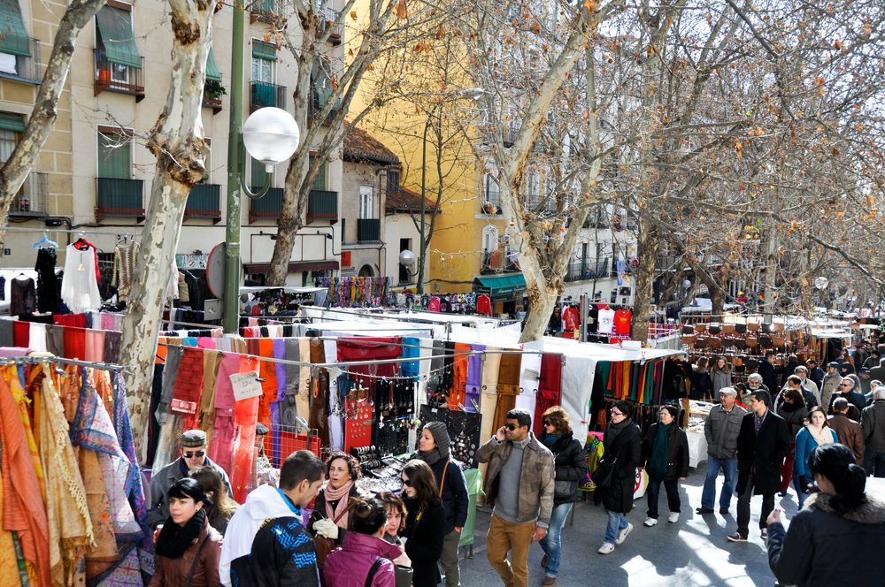 El Rastro flea market