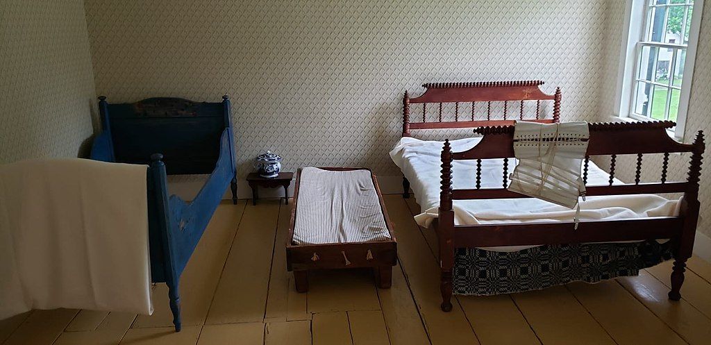 Furnitures kept for display at Elizabeth Cady Stanton Home