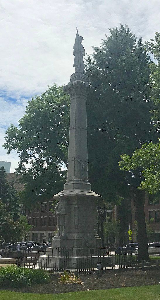 Memorial at Ely Square Park
