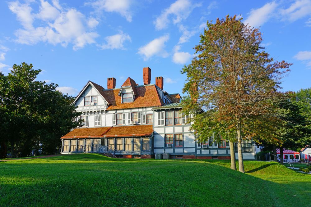 Exterior view of Emlen Physick Estate