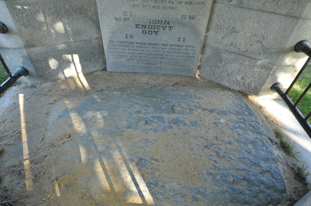 Memorial at Endicott Rock State Historic Site