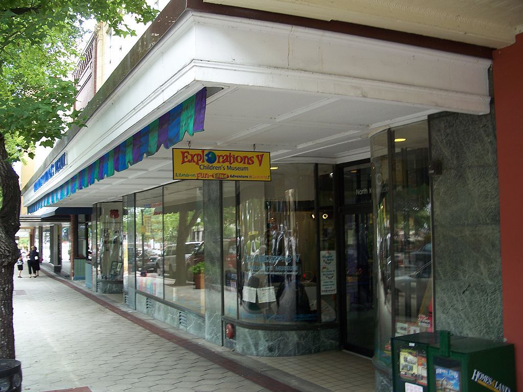 Outside view of the Explorations V Children's Museum
