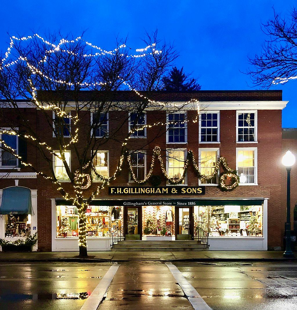 Outside View of F.H. Gillingham & Sons General Store