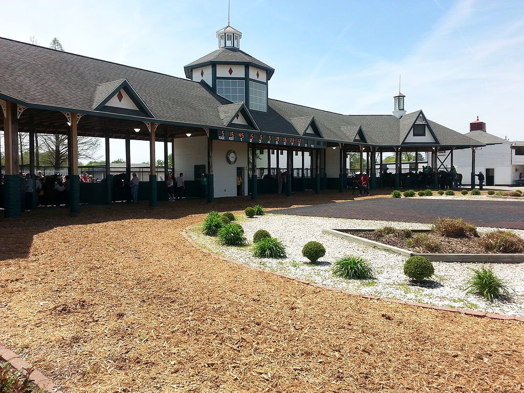 View of Fairmount Park Racetrack