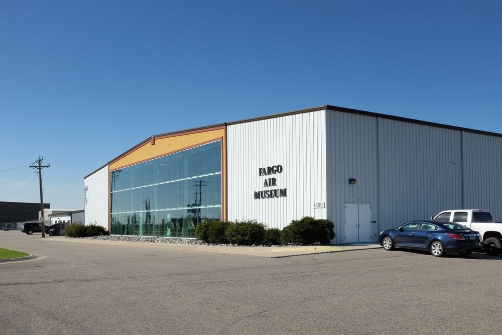 Exterior of Fargo Air Museum