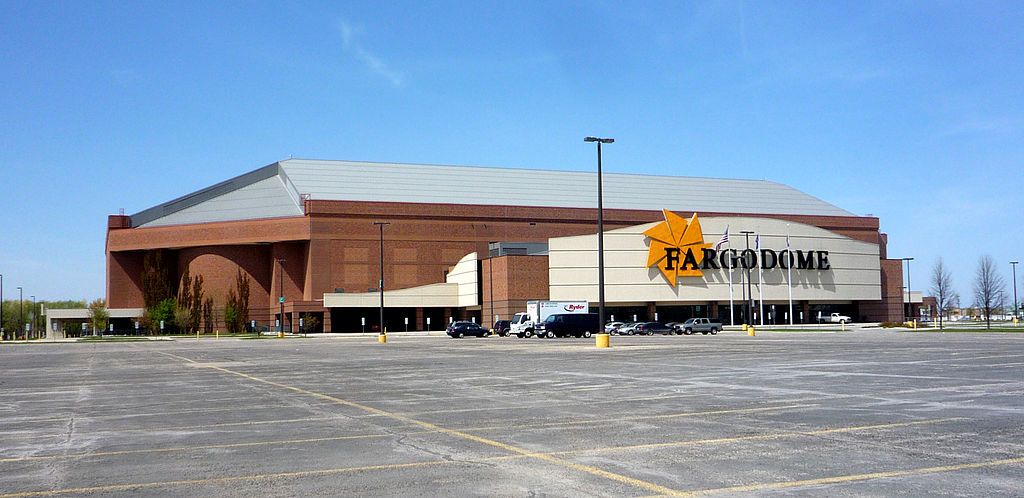 Exterior view of Fargodome